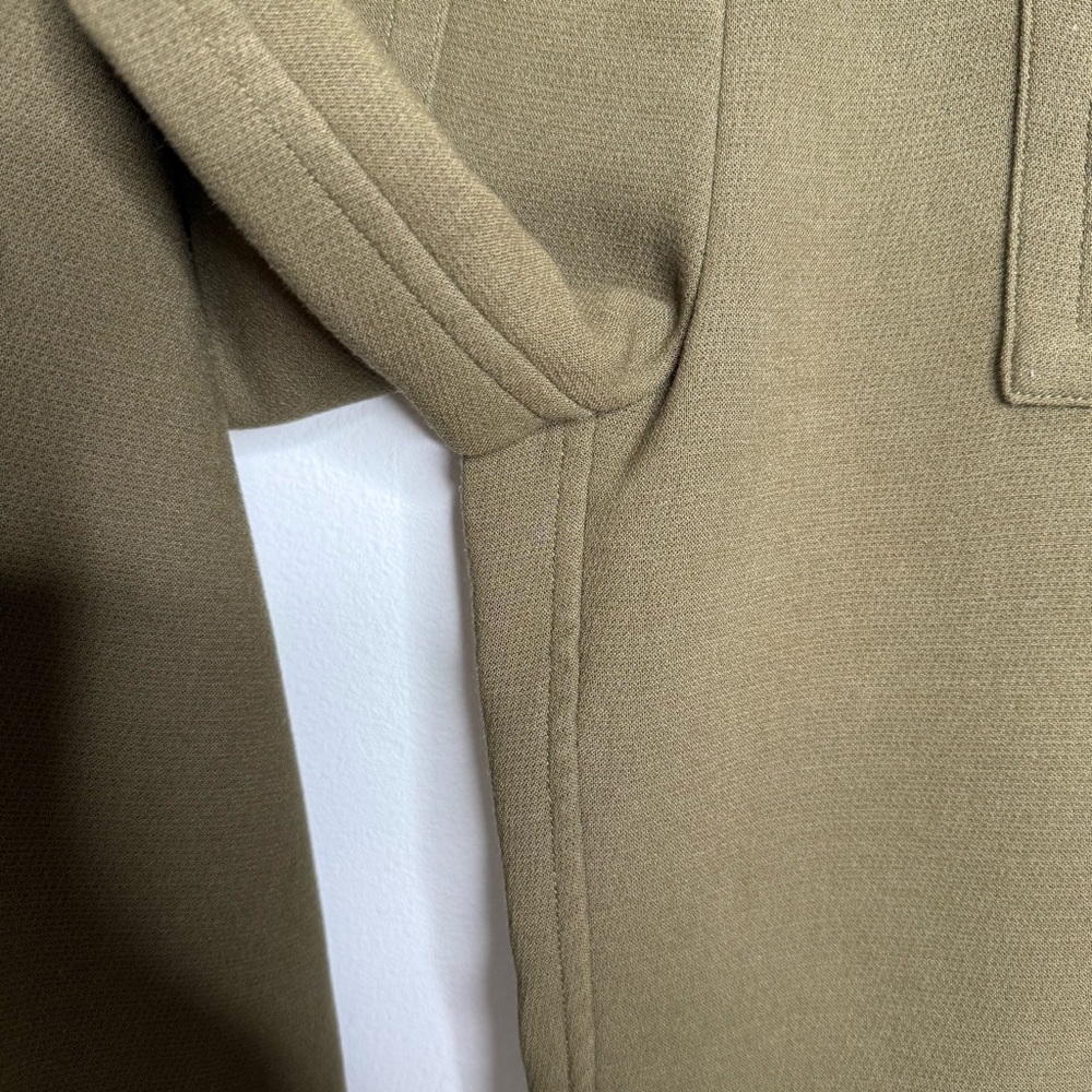 Frank and Oak The Utility Alice Straight Pant in Dark Olive Sz 6 Minimalist - Picture 7 of 16